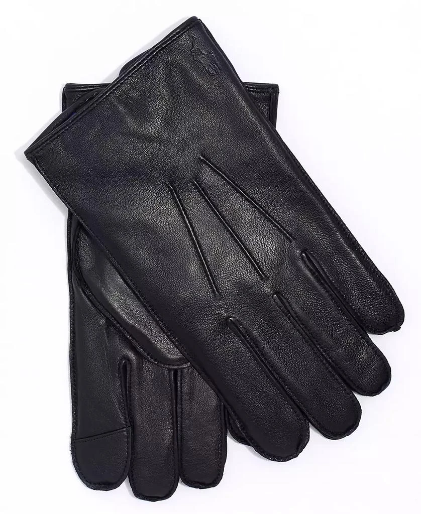 Polo Ralph Lauren Men's Water-Repellant Leather Gloves 1