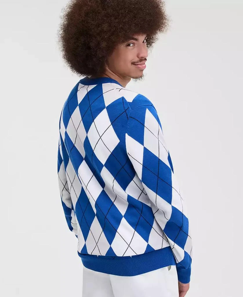 Club Room Men
s Argyle Crewneck Sweater, Exclusively at Macy
s 4