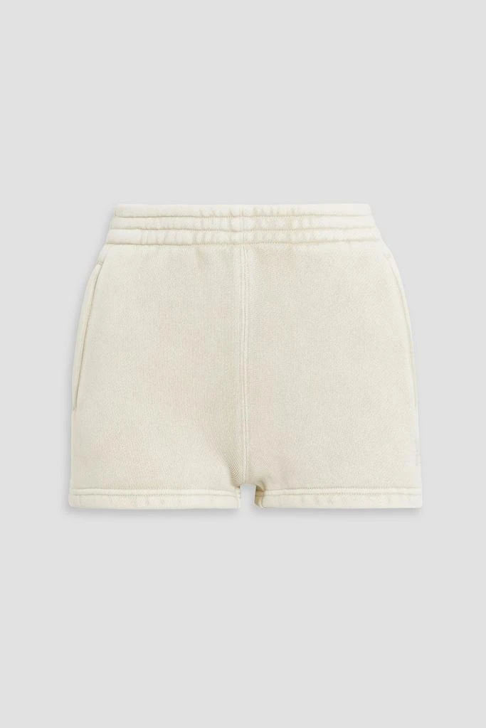 Alexander Wang Cotton-blend fleece shorts 1