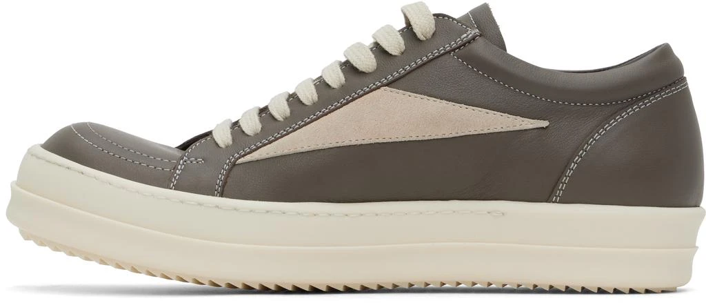 Rick Owens Gray Hollywood Vintage Sneakers 3