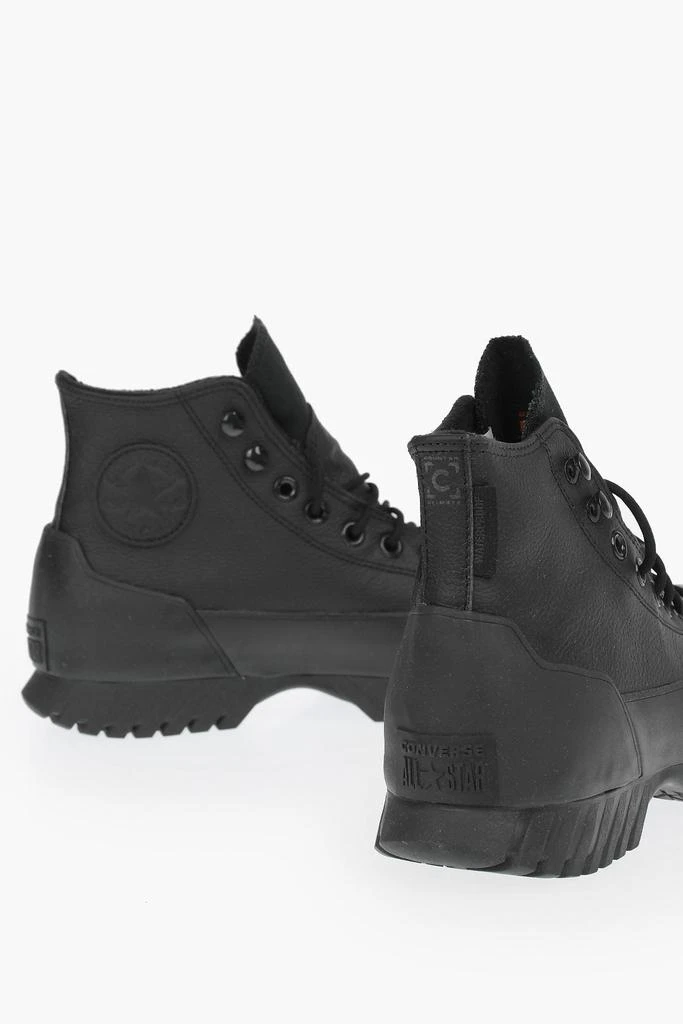 Converse All Star Chuck Taylor Texture Leather High-Top Sneakers 2