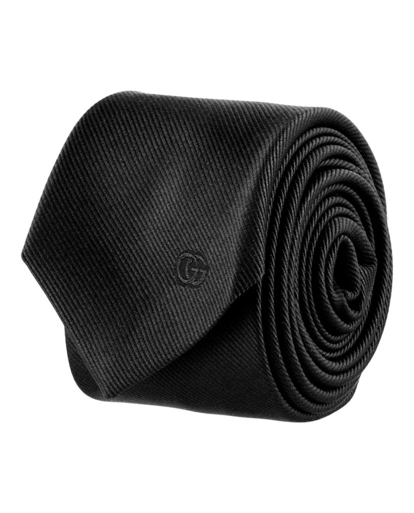 Gucci Double G Silk Jacquard Tie