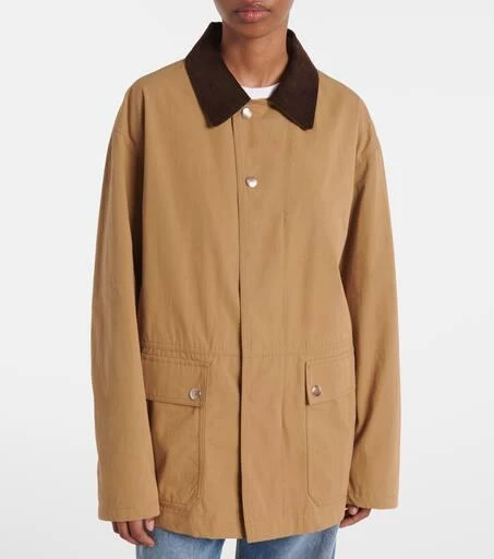 The Row Frank cotton gabardine jacket 6