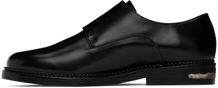 Toga Virilis SSENSE Exclusive Black Pin-Buckle Loafers 3