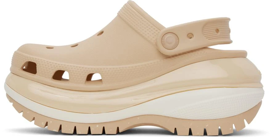 Crocs Beige Mega Crush Clogs 3