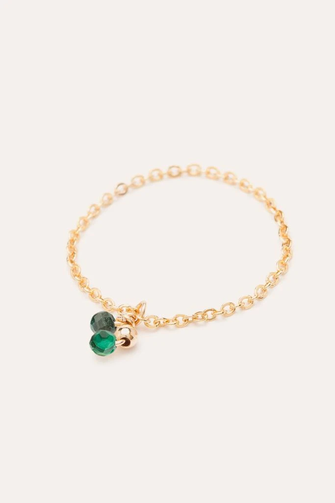 预计3周后发货 YAY Paris Bague Chaînette Grelot - Or 6