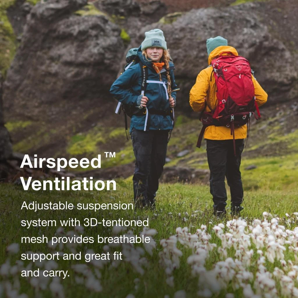 Osprey Osprey Stratos 36L Men
s Hiking Backpack, Tunnel Vision Grey 3