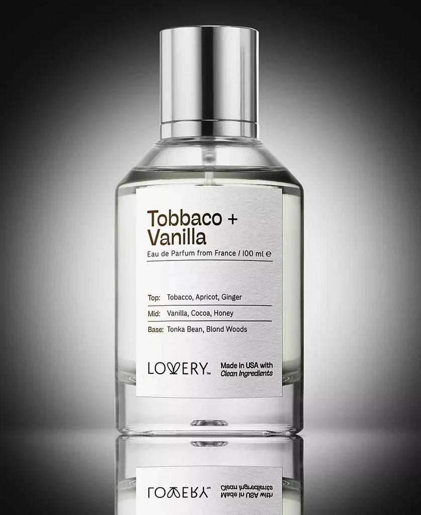 Lovery Tobacco + Vanilla Eau de Parfum, 3.4 oz. 4