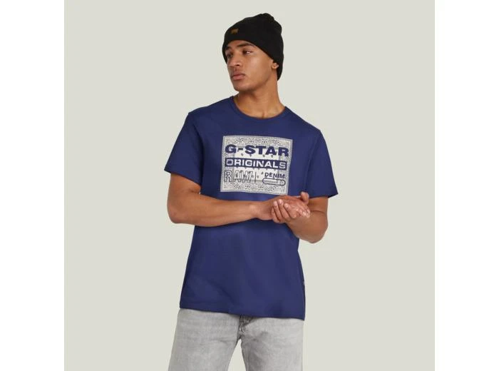 G-Star T-SHIRT BANDANA 1