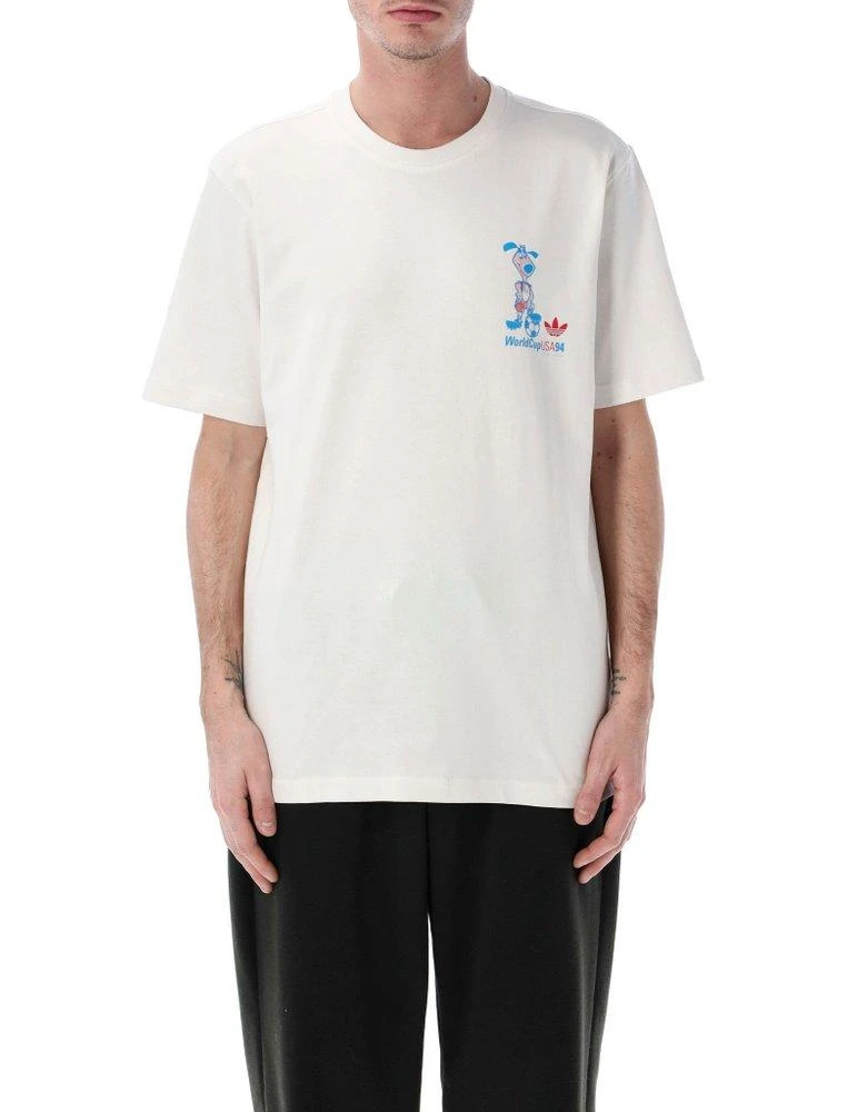 Adidas Adidas Originals Graphic Printed Crewneck T-Shirt