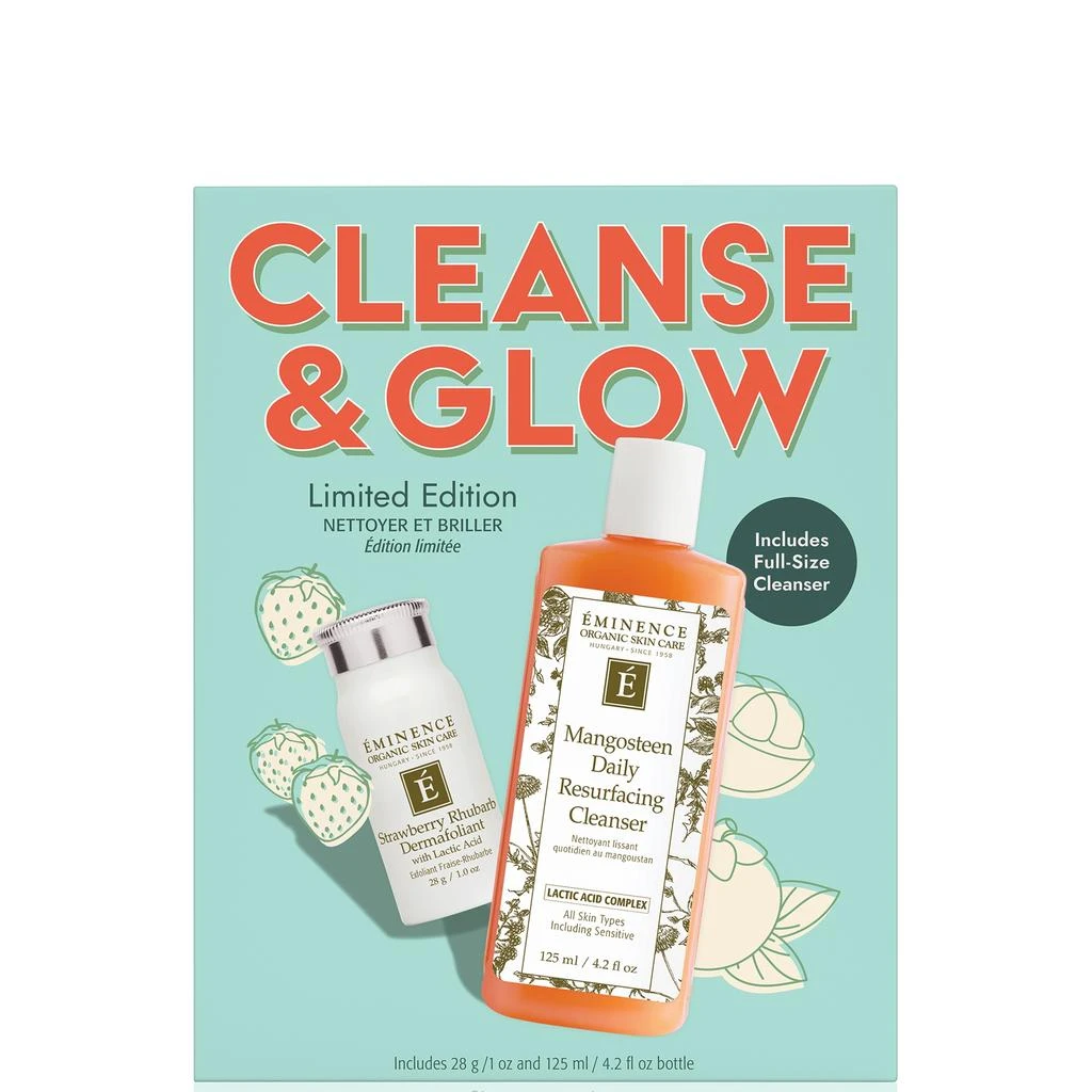 Eminence Organic Skin Care Eminence Organic Skin Care Cleanse and Glow Gift Set 5