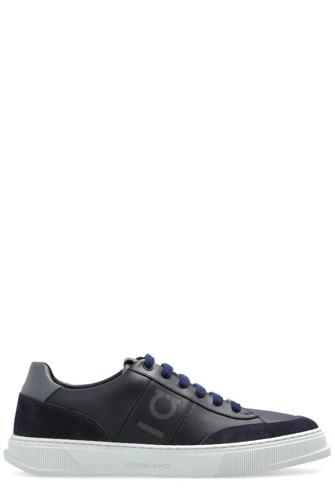 Salvatore Ferragamo Ferragamo Gancini Printed Low-Top Sneakers 1