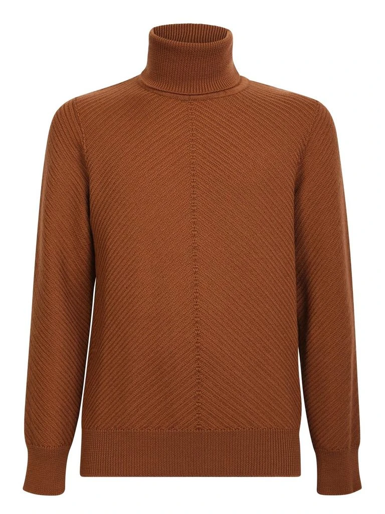 LARDINI Lardini Turtleneck Long-Sleeved Knit Jumper 1