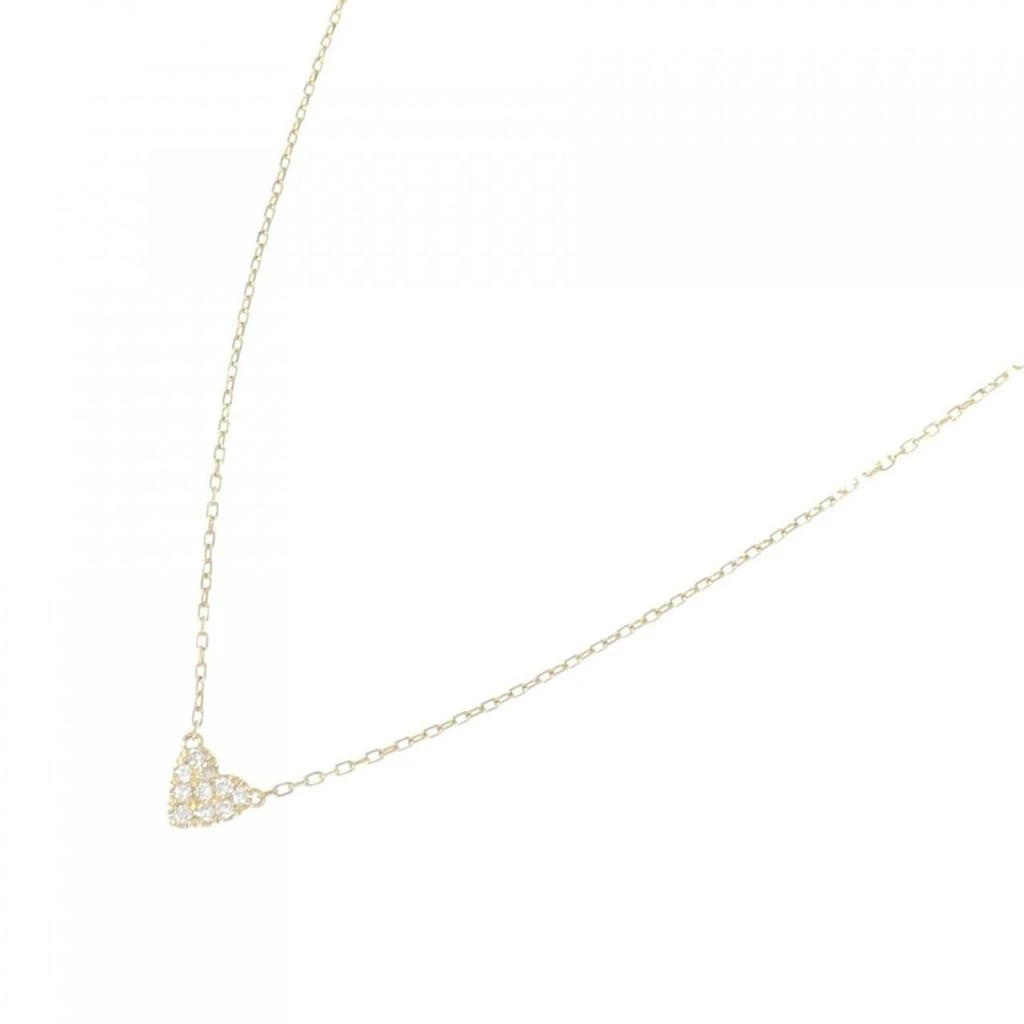 AHKAH Ahkah Heart Pave yellow gold (18K) Necklace (Pre-Owned) 2