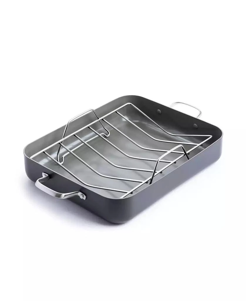 Greenpan Chatham Hard Anodized Healthy Ceramic 13.25" Nonstick Roasting Pan 1