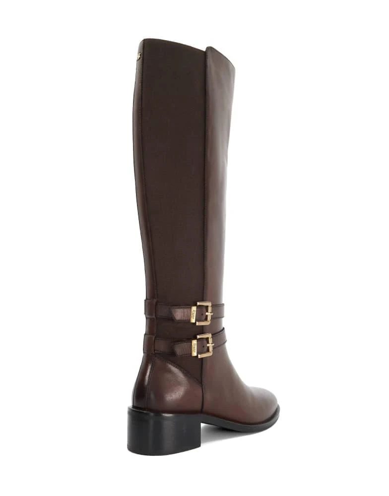 DUNE London Dune London Tatter boots in brown 2