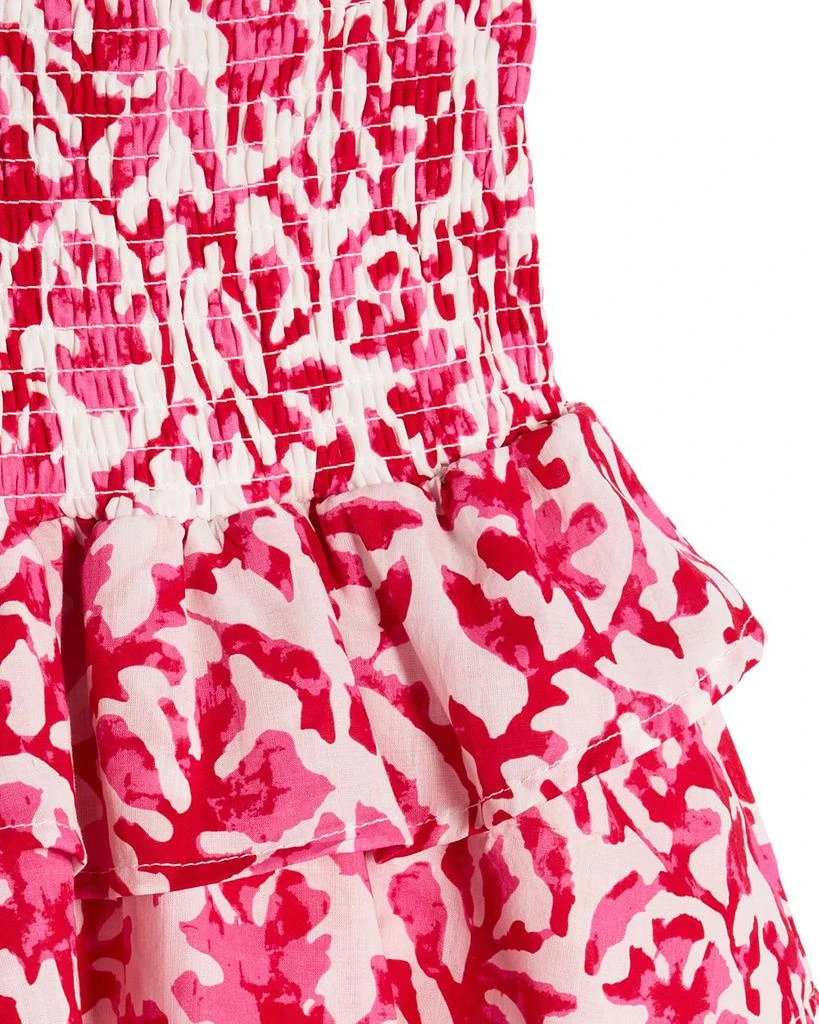 AQUA Girls' Tiered Floral Skirt, Little Kid, Big Kid - Exclusive 3