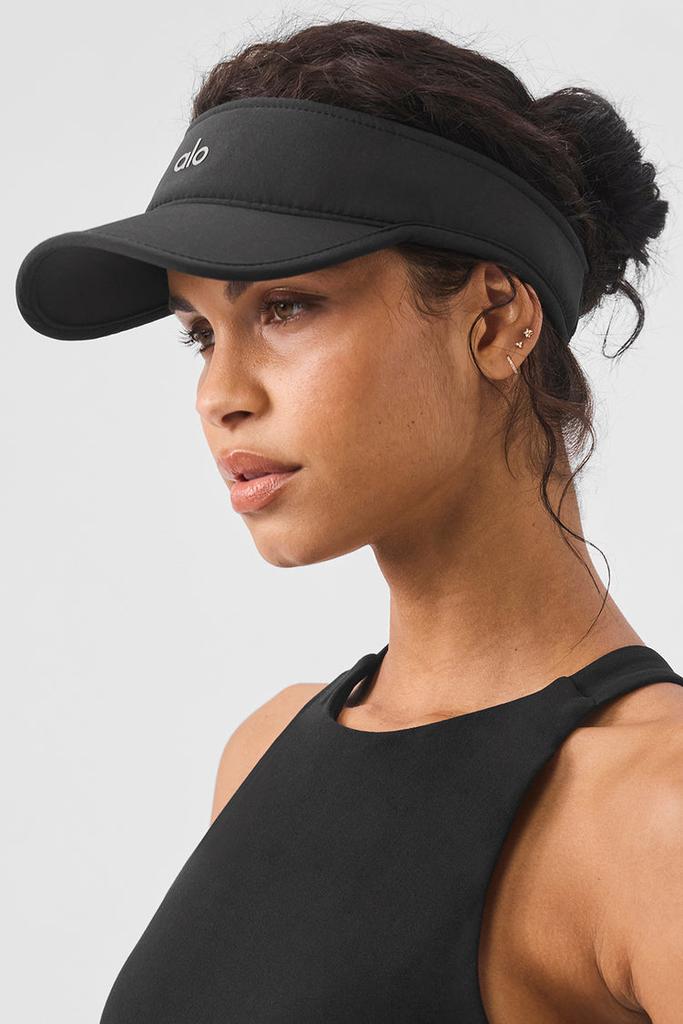 Alo Performance Eclipse Visor - Black/Black