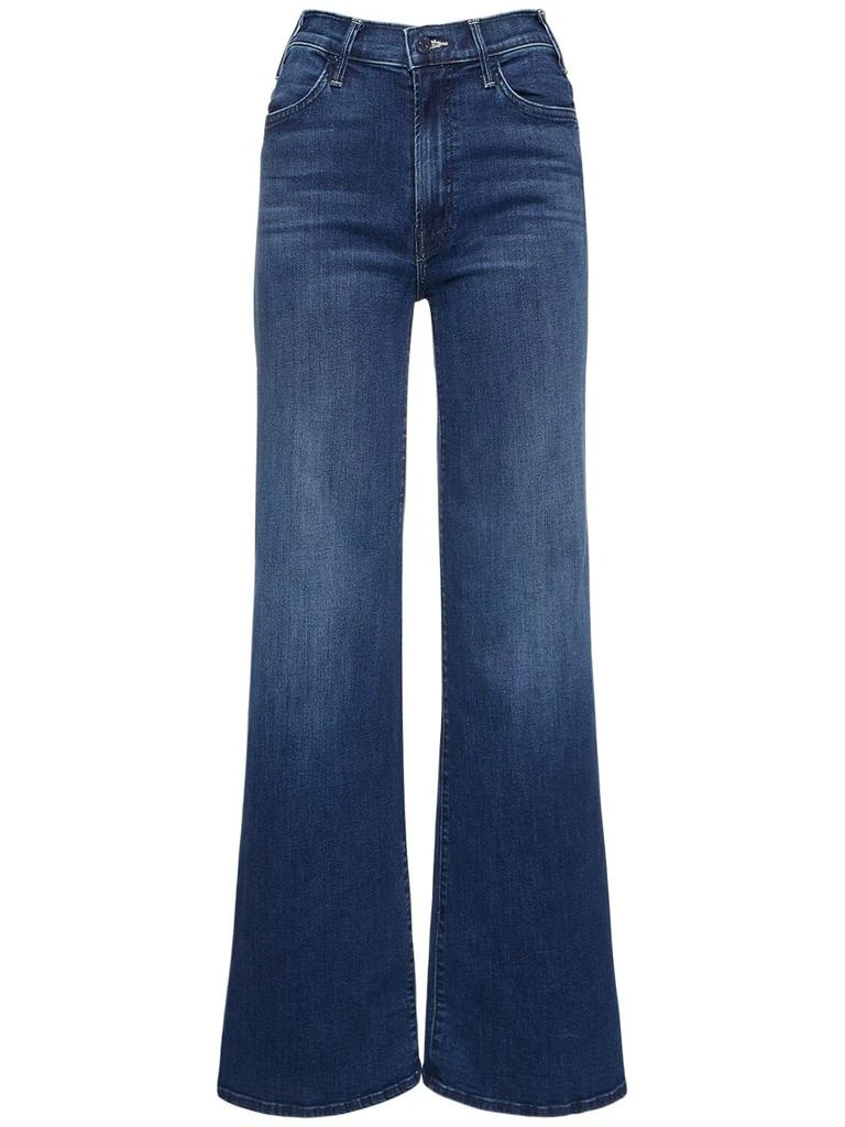MOTHER The Hustler Roller Sneak High Rise Jeans 1