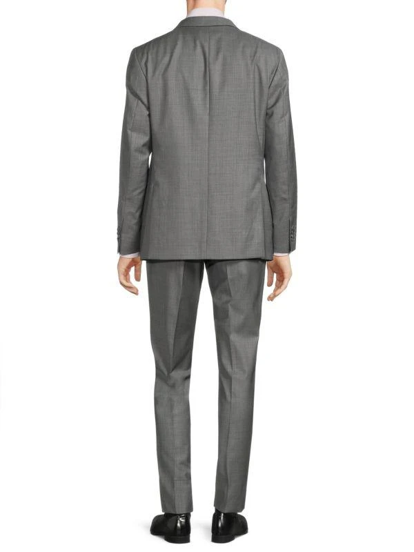 Saks Fifth Avenue Modern Fit Sharksin Wool Suit 2