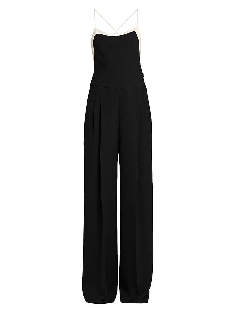 Tom Ford Two-Toned Stretch-Silk Camisole Jumpsuit 1