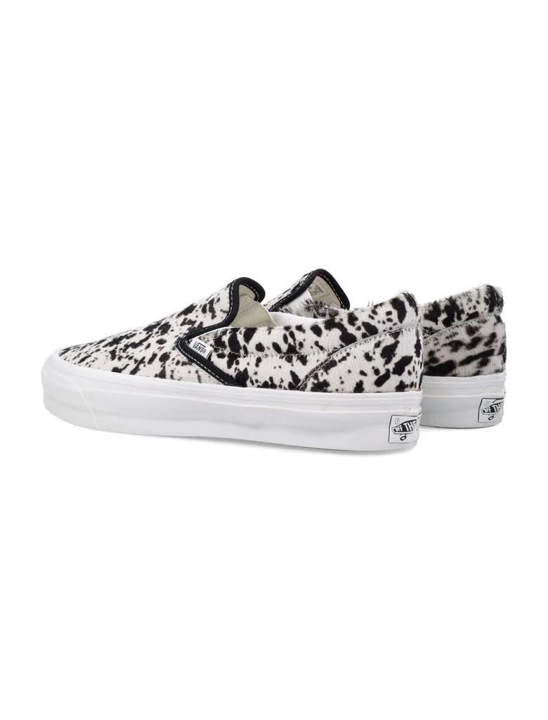 Vans Vans Lx Classic Slip-On 98 Black And White Pony Hair Sneakers 4