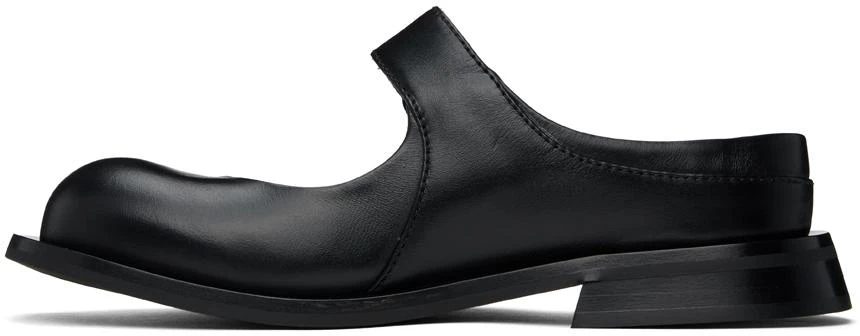 SUNNEI Black Form Marg Sabot Loafers 3