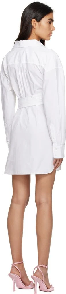 Alexander Wang White Button-Up Minidress 3
