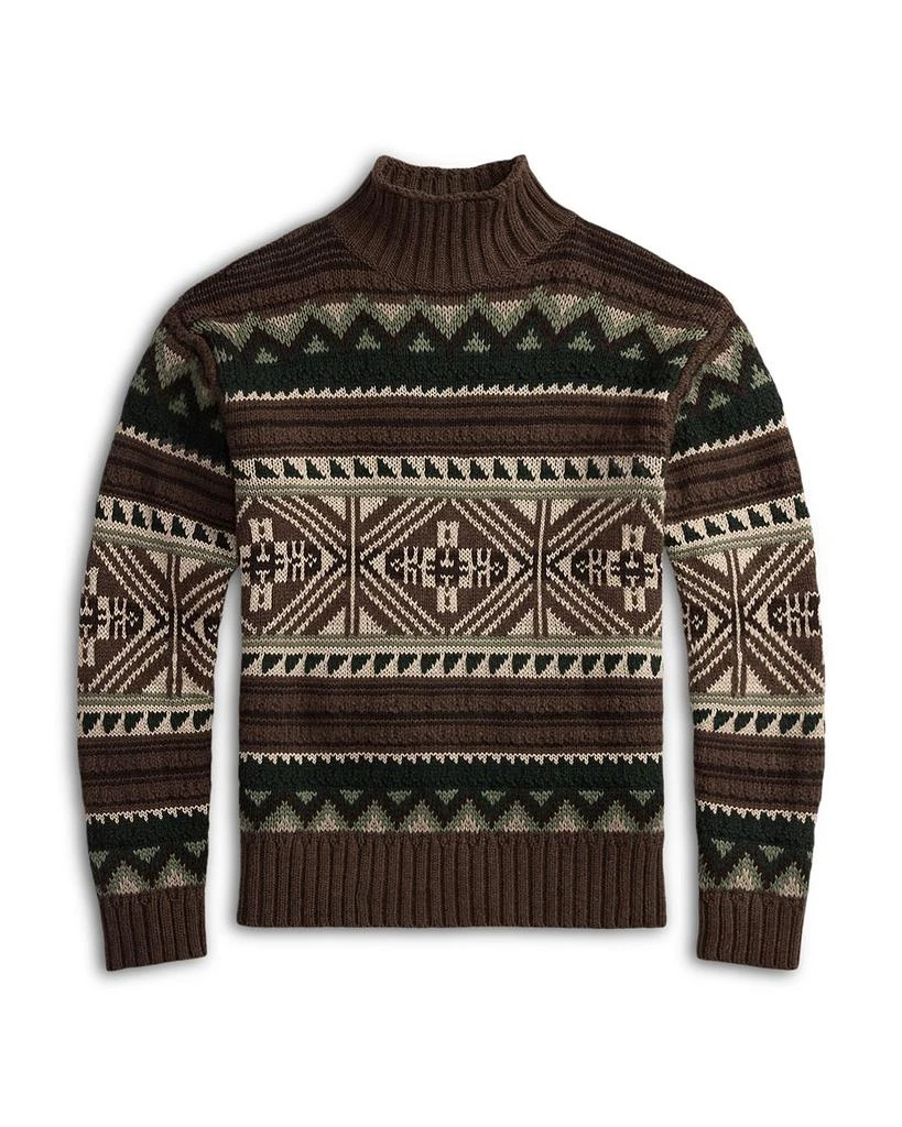 Ralph Lauren Geometric Cotton Blend Sweater 5