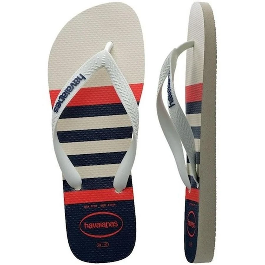 Havaianas Top Nautical White Flip Flops 3