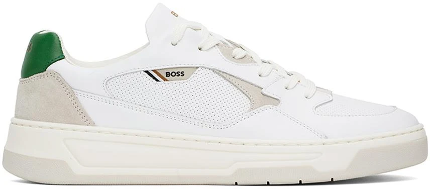 Hugo Boss White Aiden Sneakers 1