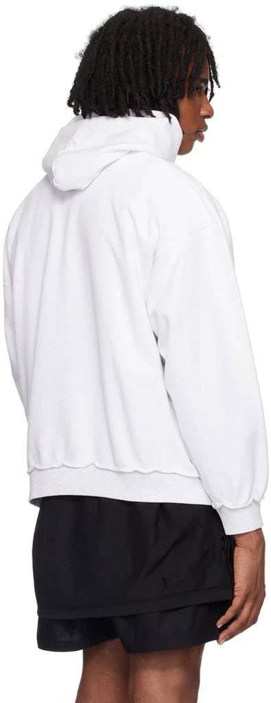 Balenciaga Gray Inside Out Hoodie 3