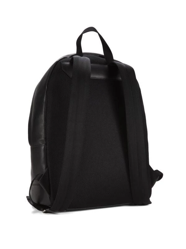 Bally Harys Logo Leather Backpack 4