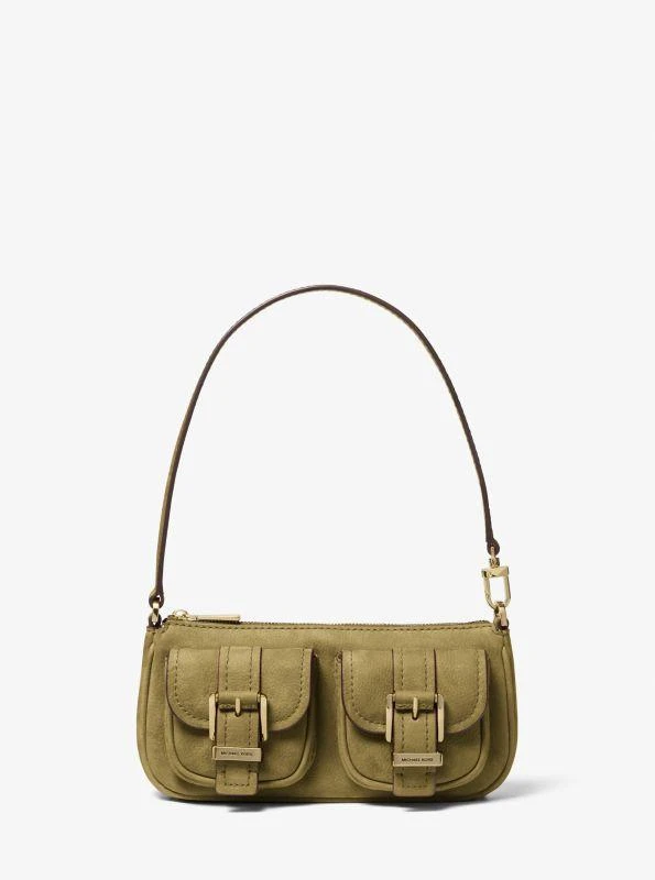 Michael Kors Zoe Small Suede Convertible Pochette 1