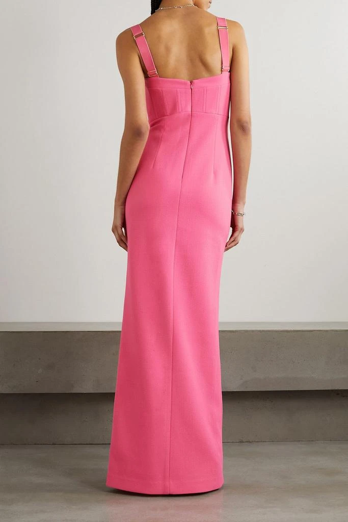REBECCA VALLANCE Crepe maxi dress 3