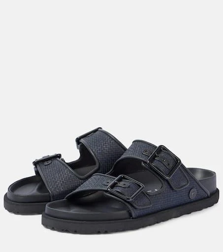 Birkenstock Arizona Luxe raffia sandals 5