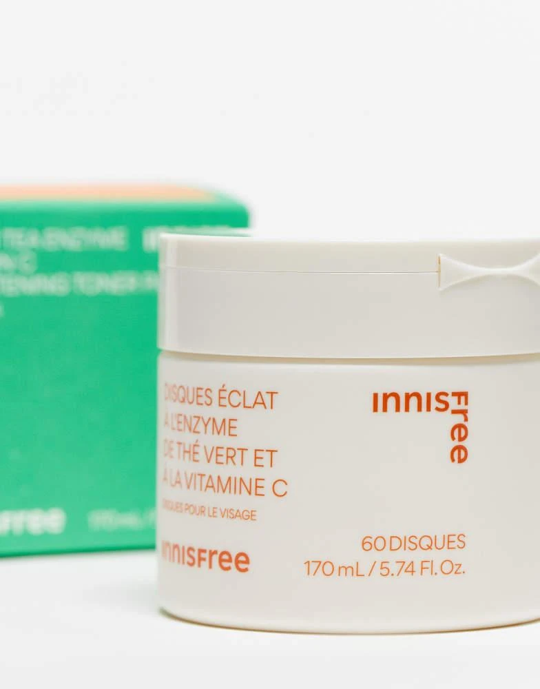 Innisfree INNISFREE Green Tea Enzyme Vitamin C Brightening Toner Pads - 60 pads 3