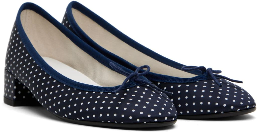 Repetto Navy Camille Heels 4