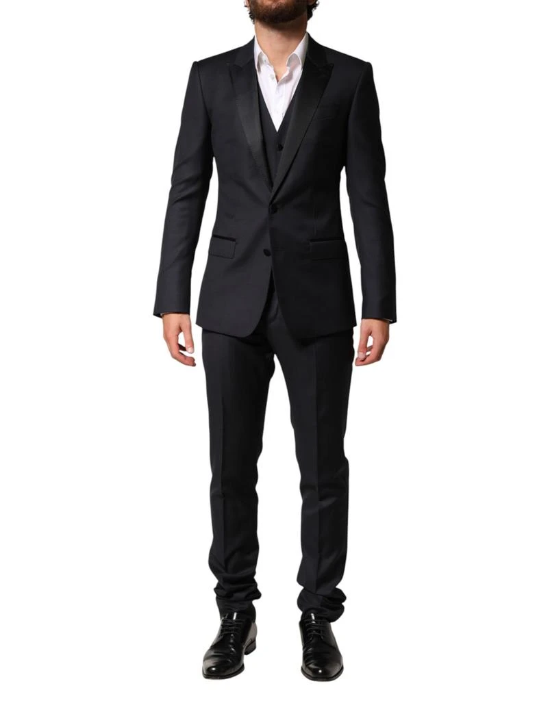 Dolce 
Gabbana Wool Single Breasted 3 Piece Men Men
s Suit