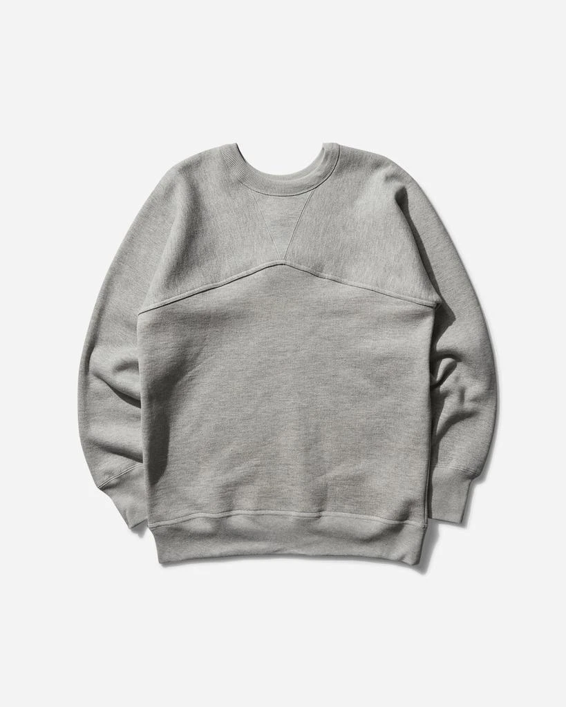 CHAMPION Men's True To Archives "Rabart" Crewneck Sweatshirt Silver Grey 2