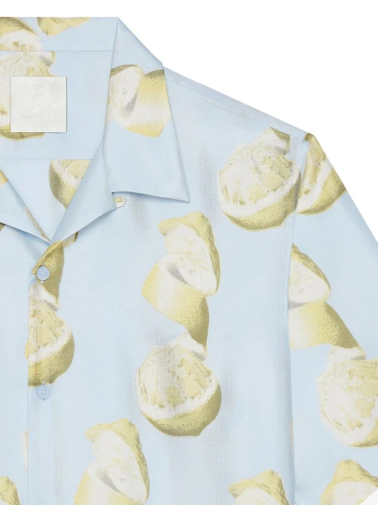 Givenchy Plage Citrus Silk Camp Shirt 2