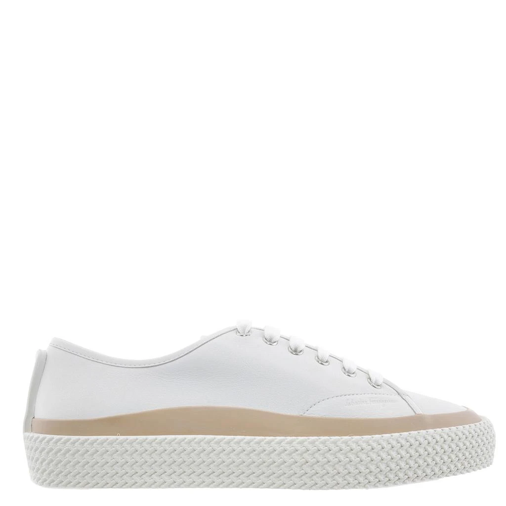 Salvatore Ferragamo Storm Leather Low-Top Sneakers