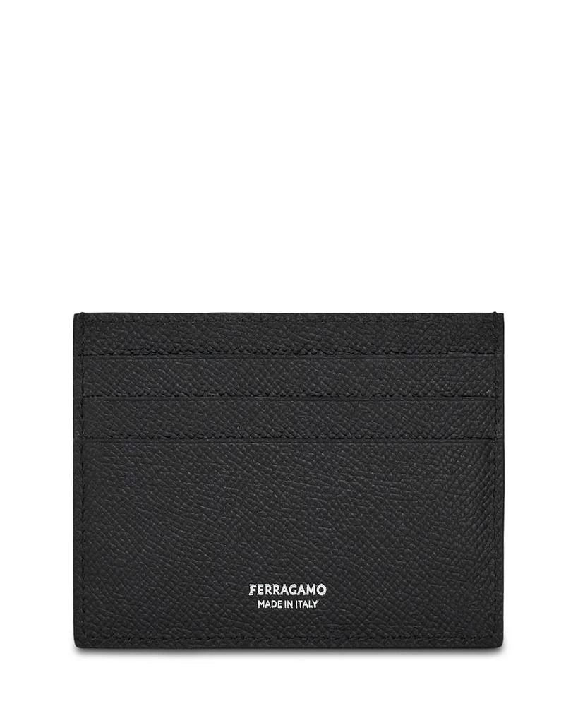 Salvatore Ferragamo Gancini Printed Card Holder 2