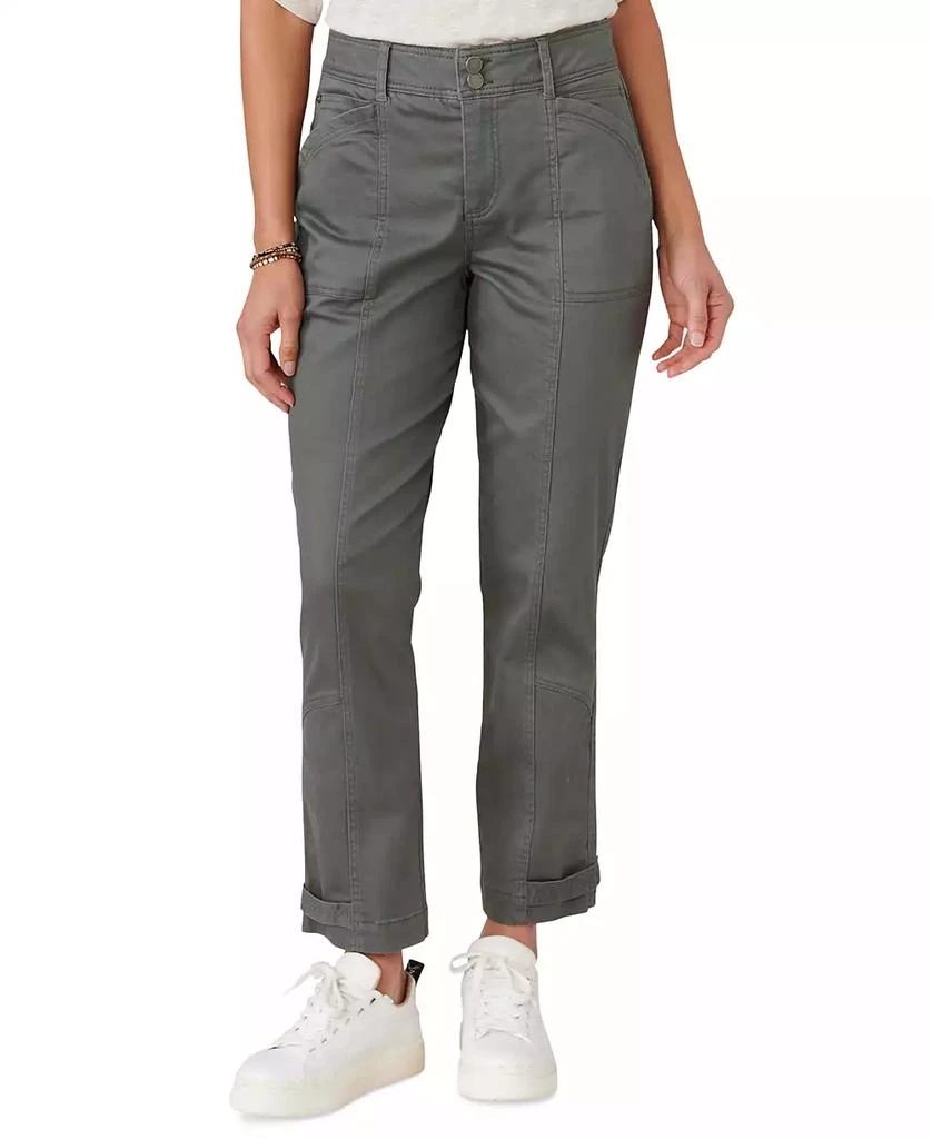 Democracy Women's "Ab"solution High-Rise Tapered Utility Jeans 1