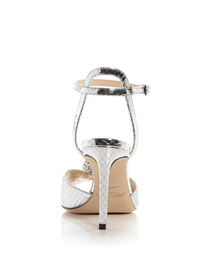 Jimmy Choo Women's Sacora 85 Embellished High Heel Sandals  - Exclusive 5