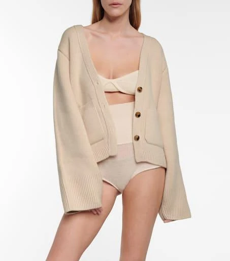 Khaite Eda cashmere bralette 2
