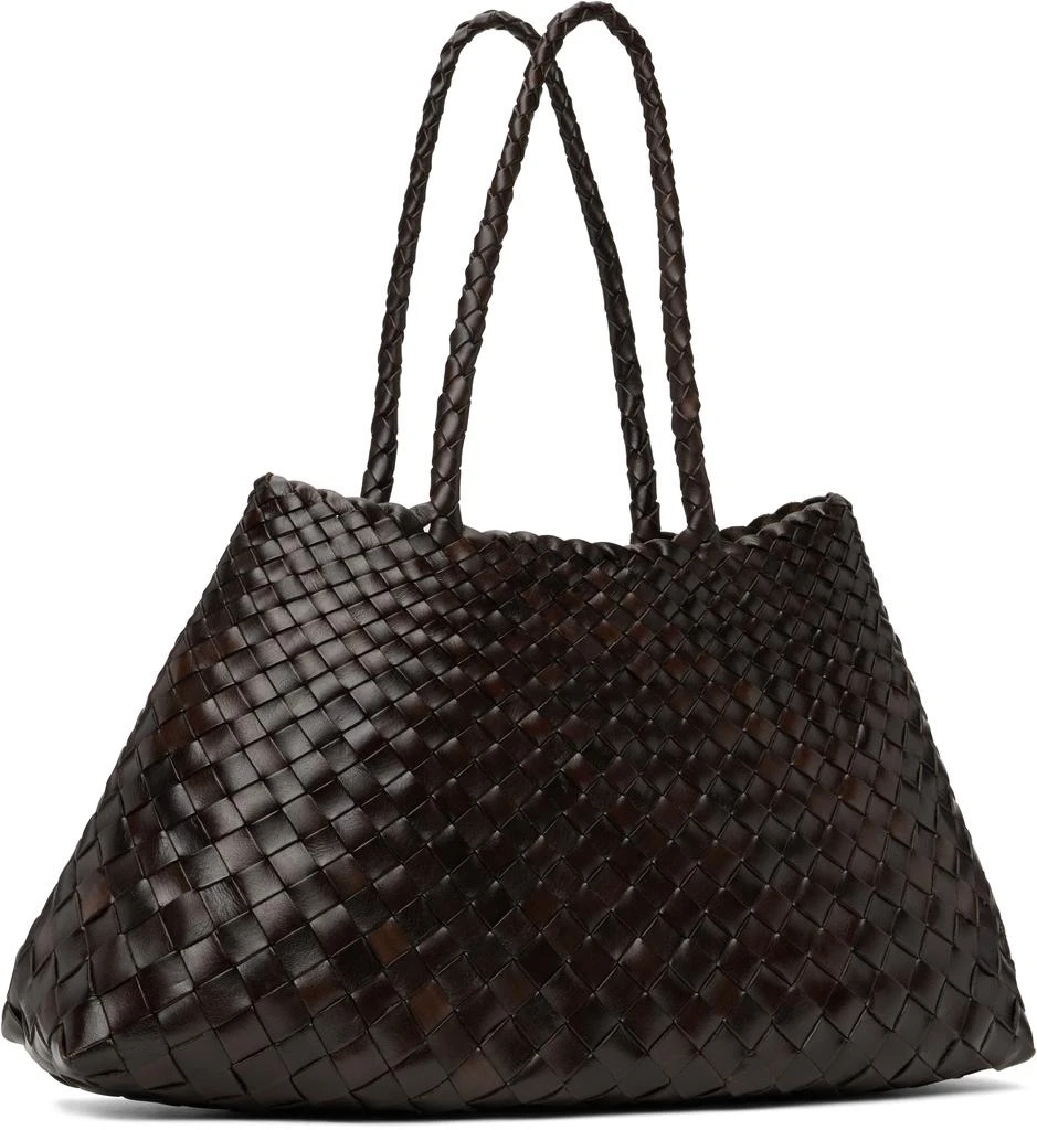 DRAGON DIFFUSION Brown Santa Croce Big Tote 2