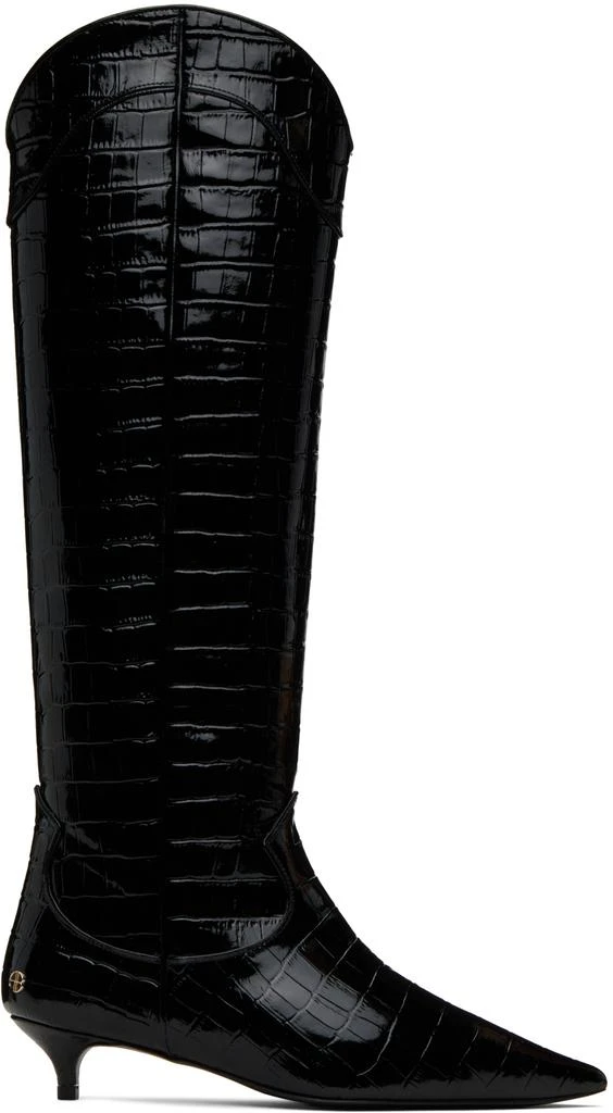 ANINE BING Black Rae Boots 1