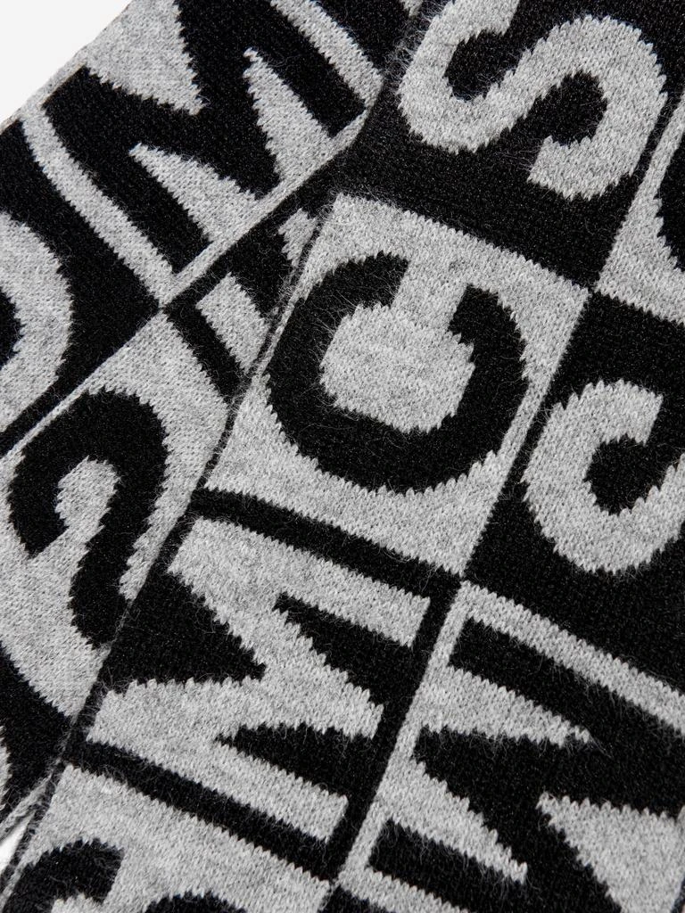 Stella McCartney Stella McCartney Kids Logo Scarf in Black 4