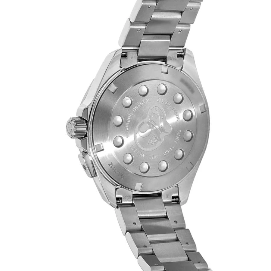 TAG Heuer Aquaracer Alarm 300M 41MM Black Dial Steel Men's Watch WAY111Z.BA0928 2